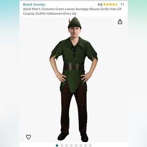 Peter Pan, elf, or Robin Hood costume